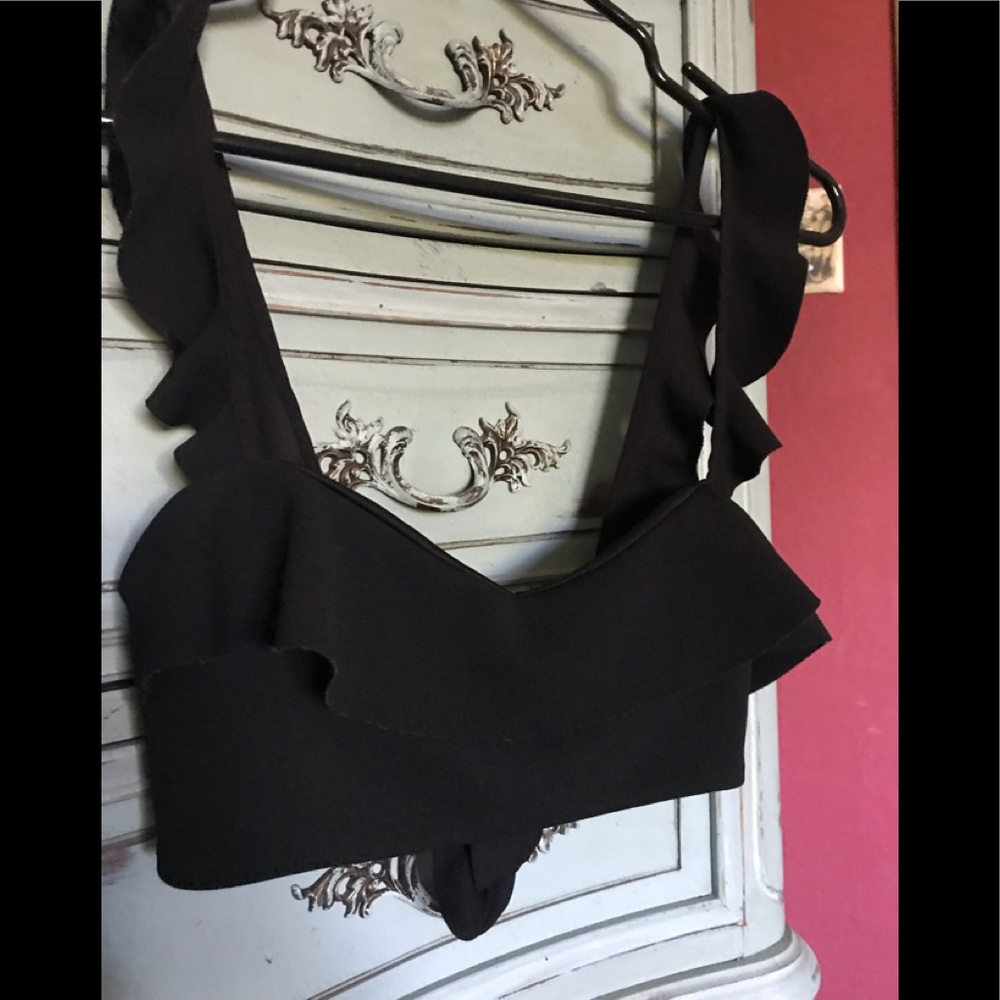 Zara ruffly top